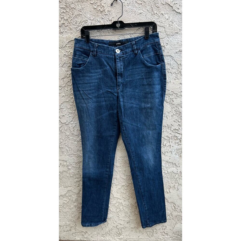 Escada Sport Straight Leg Stretch Jeans Dark Wash Size 42